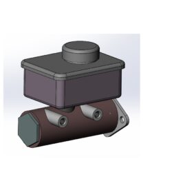 3D модель Главного тормозного цилиндра 24-103505010-01 Газель