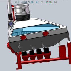 3D Сборка сортировочной машины ТДВ