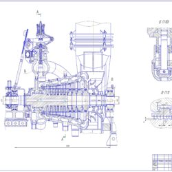 Проектирование многоступенчатой паровой турбины К-180-140