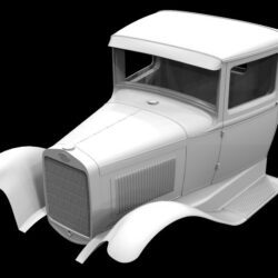 Кабина и оперение автомобиля ГАЗ-АА выпуска 1938 года