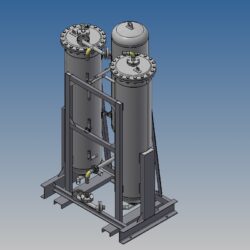 3D модель генератора азота
