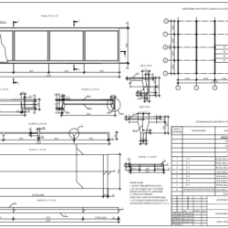 Расчет и проектирование железобетонных конструкций многоэтажного производственного каркасного здания длина 6460 м