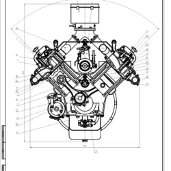 Проектирование двигателя на шасси автомобиля МАЗ-500А