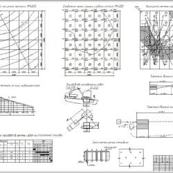 Производство земляных работ на строительной площадке - Исходные квадраты А1 - А5 / А1 - Е1