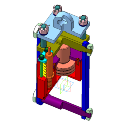 Гидравлический ограничитель подъема 3D модель