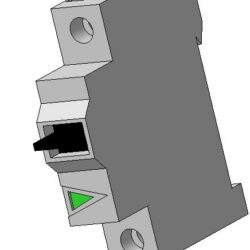 Модульный однополюсный автоматический выключатель