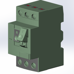 3-мерная автоматического выключателя Schneider Electric GV2ME02
