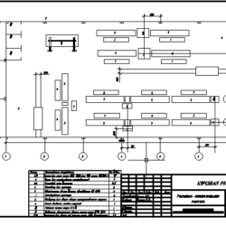 Проектирование арматурного цеха по производству арматурных элементов для балок фундаментных 6БФ120-1АIIIв(предварительно напряженные)
