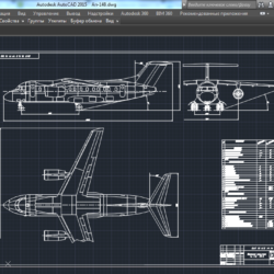 Авант проект пассажирского самолёта Ан-148