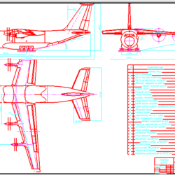 Авант проект пассажирского самолета Ан-70