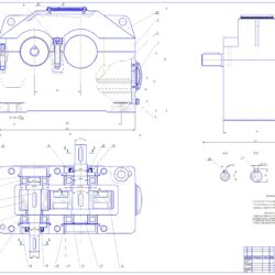 Расчёт и проектирование одноступенчатого цилиндрического прямозубого редуктора привода технологического оборудования