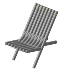 Кентукийский стул (параметрическая модель)