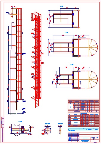 Лестница п1 1 чертеж dwg