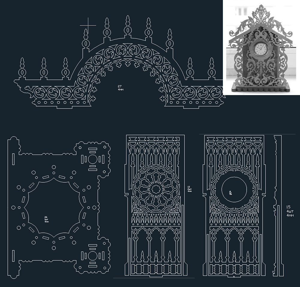 Dxf чертежи