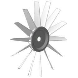 Крыльчатка вентилятора  диаметр 680 мм