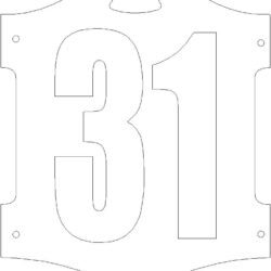 Табличка номер дома, дачи 31 и 69