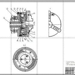 Курсовой проект "Спирально-реечный патрон ударного действия (НА8.01.074)"