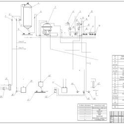 Схема непрерывной рафинации жирных кислот с применением сепараторов
