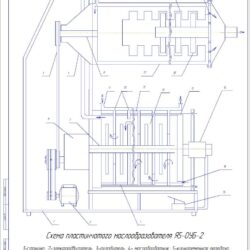 Схема пластинчатого маслообразователя Я5-ОУБ-2