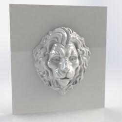 Морда льва 3D