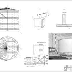 Расчет цилиндрического вертикального резервуара объемом 10 000 м3