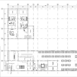 Строительство трехэтажного здания Медресе и гостиницы с мансардой