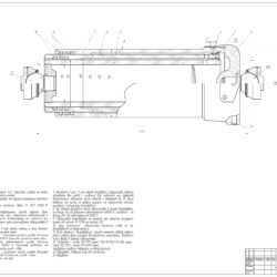 Расчет плунжерного гидроцилиндра автомобиля-самопогрузчика КАМАЗ - 43255 4х2 с портальным погрузчиком