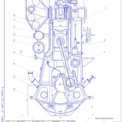 Судовой двигатель 8NVD48-2Au (SKL 8ЧРН 32/48)