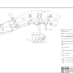 Принципиальная схема топливной системы самолета Ту-204