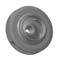 3D модель колеса погружного насоса