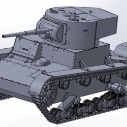 Т-26 — советский лёгкий танк - линейный. Образца 1933 года