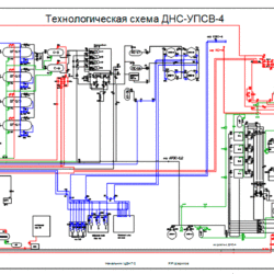 Технологическая схема ДНС-УПСВ-4