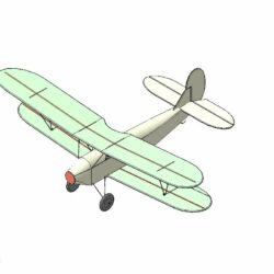 Модель самолета ПО-2