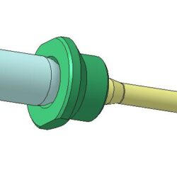 Приспособление для запрессовки направляющей втулки клапана ВАЗ-2107 (3D модель)