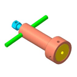 Приспособление для вывертывания шпилек (3D модель)