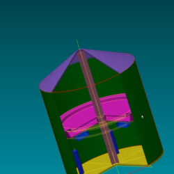 3D модель резервуара
