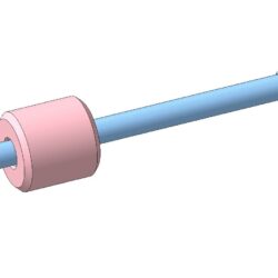 Инерционный съемник клиновидных шпонок (3D модель)