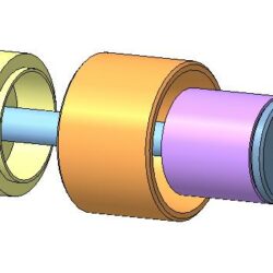 Приспособление для замены резиновых втулок (сайлентблоков) амортизаторов (3D модель)