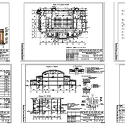 Архитектурный проект кинотеатра на 500 посадочных мест