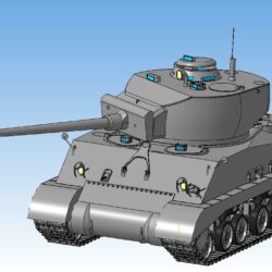 Средний танк M4A2(76)W HVSS