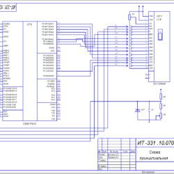 Разработка элементов системы управления технологическим оборудованием на базе микропроцессоров с ядром CIP-51 (управление конвейерной линией)