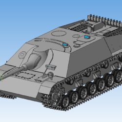 Jagdpanzer IV 3D Модель САУ