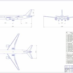 Проектирование среднемагистрального пассажирского самолета с дальность полета от 3500 км – 5000 км