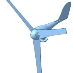 Ветрогенератор Exmork 1 кВт, 48 вольт