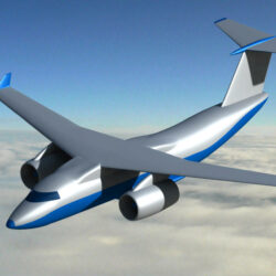 Мастер-геометрия поверхности регионального транспортного самолета