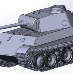 Танк - Pz.Kpfw.V Ausf D Panther