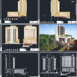 Многофункциональные комплекс 15 этажей