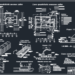 Технологическая карта на производство земляных работ и монтаж фундаментов 16,8×28,9 м.