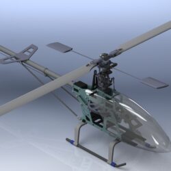 Модель вертолета TRex-450
