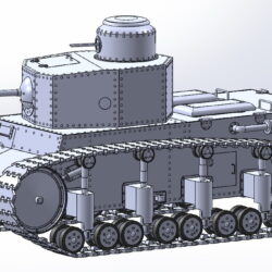Маневренный танк Т-12